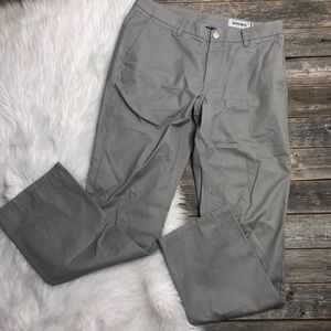 Bonobos Straight Fit Gray Chinos 33 x 32